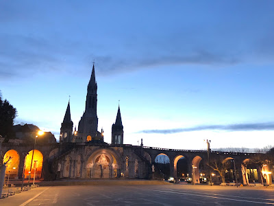 Gare routière à Lourdes