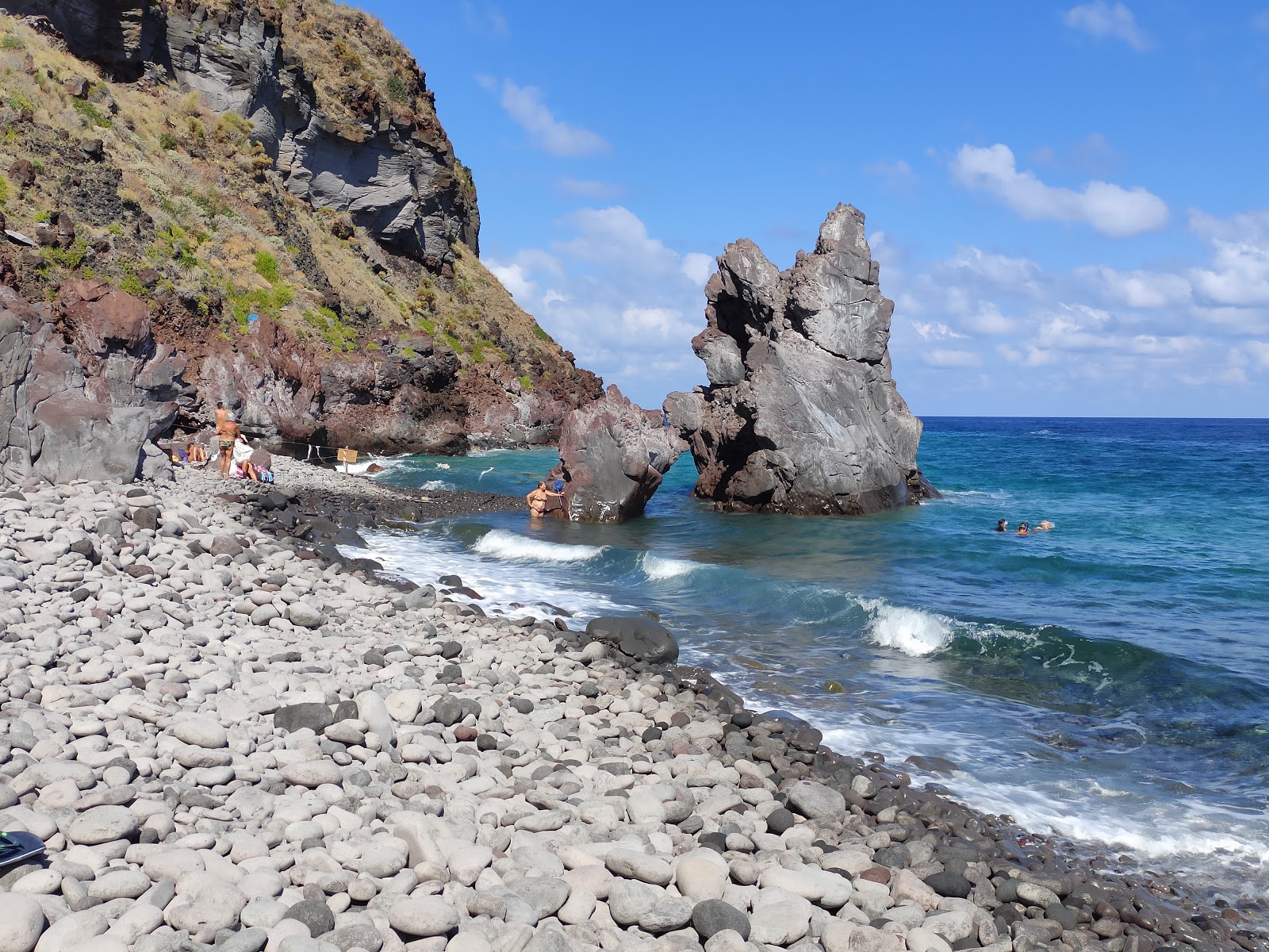 Foto van Spiaggia dello Scario en zijn prachtige landschap