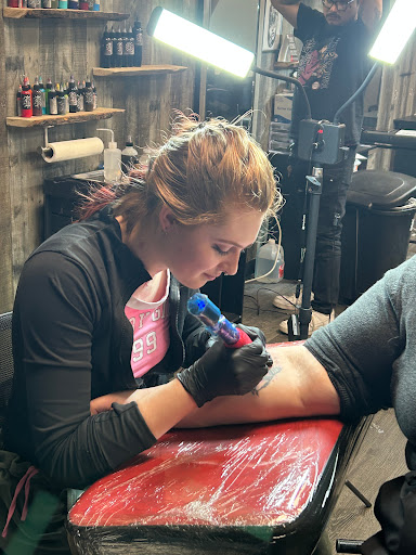 Explore snow white tattoo ideas, creative tattoo ideas in Wasilla, available at Doulos Tattoo, The Tattoo Shop