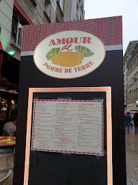 Amour de Pomme de Terre à Nantes menu