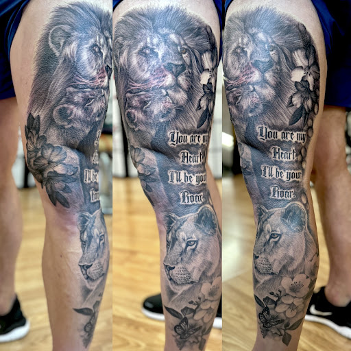 Explore ghostface tattoo ideas, creative tattoo ideas in Wheeling, available at SPFX Tattoo