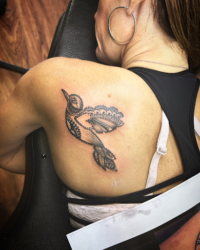 Explore anthony bourdain tattoo ideas, creative tattoo ideas in Cocoa, available at Rorschach Tattoo Shop and Piercing Studio