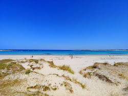 Foto von Plage de Pors Carn mit lange bucht
