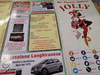 Bar Jolly Pizzeria à Lagrimone menu