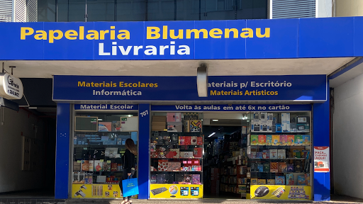 Logo da empresa - Papelaria Blumenau
