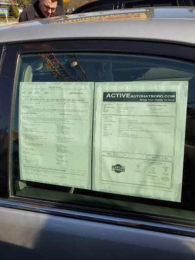 Used Car Dealer «Active Auto Sales Inc.», reviews and photos, 300 E County Line Rd, Hatboro, PA 19040, USA