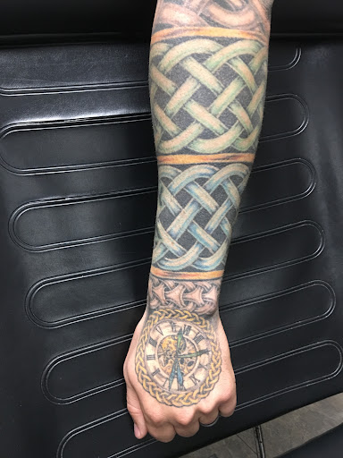 Explore full leg tattoo ideas, creative tattoo ideas in Alamosa, available at Ink Pusher