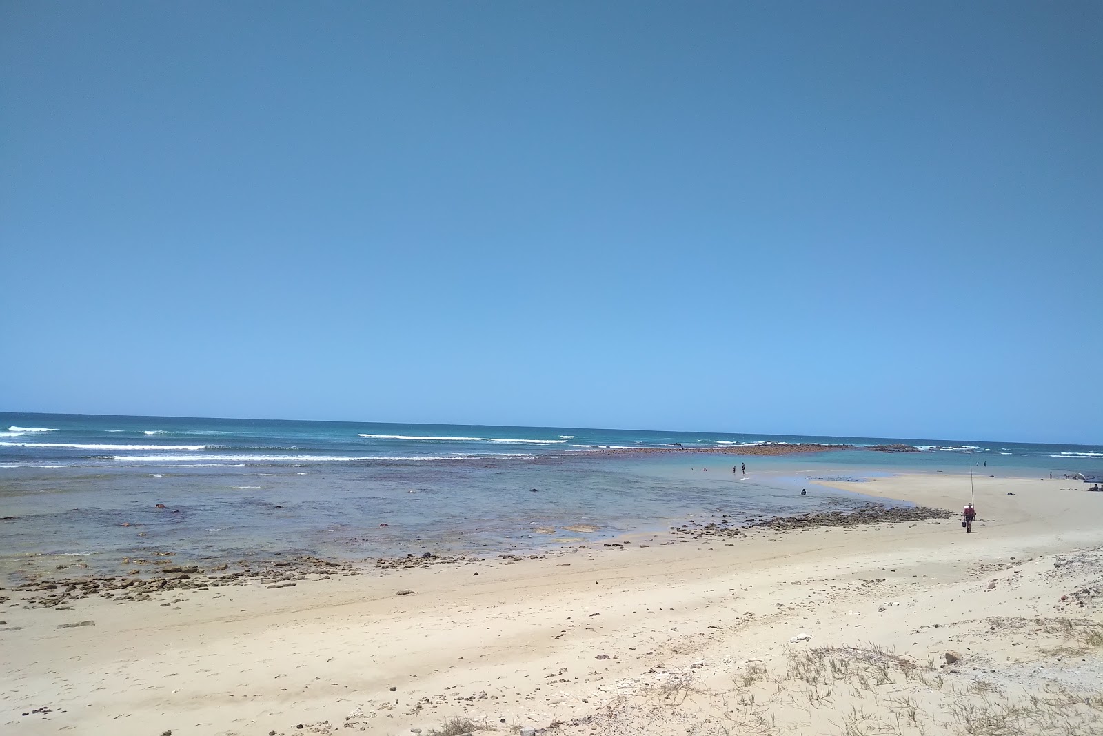 Photo de Cape Recife avec rivage droit, long