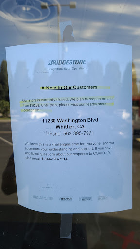 Tire Shop «Firestone Complete Auto Care», reviews and photos, 9030 Cecilia St, Downey, CA 90241, USA