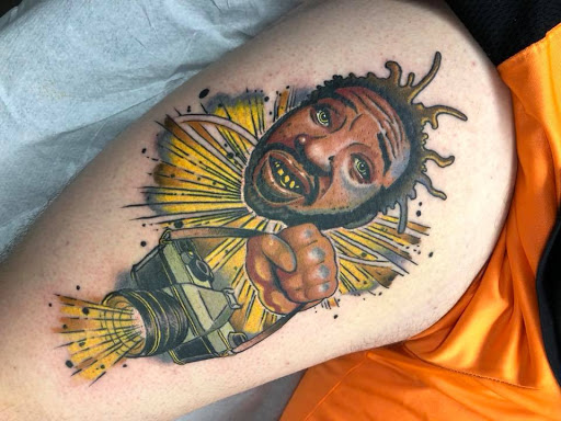Explore quarter sleeve tattoo ideas for females, creative tattoo ideas in Greencastle, available at Incognito Tattoo Studio