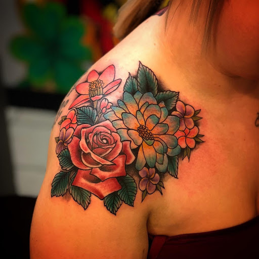 Explore bible verse tattoo ideas, creative tattoo ideas in Richmond, available at Lucky Lady Tattoos