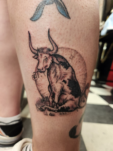 Explore domino tattoo ideas, creative tattoo ideas in Augusta, available at Mr. Tattoo