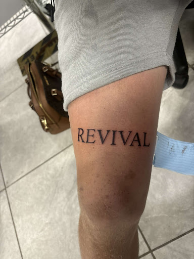 Explore grandkid tattoo ideas, creative tattoo ideas in Daytona Beach, available at Studio 21 Tattoo & Piercings Daytona Beach