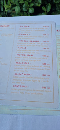 Napule...di Esposito N. à Sanremo menu