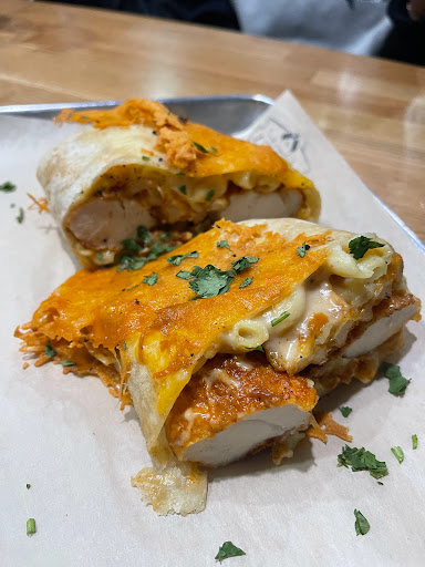 Nashville chicken burrito 
