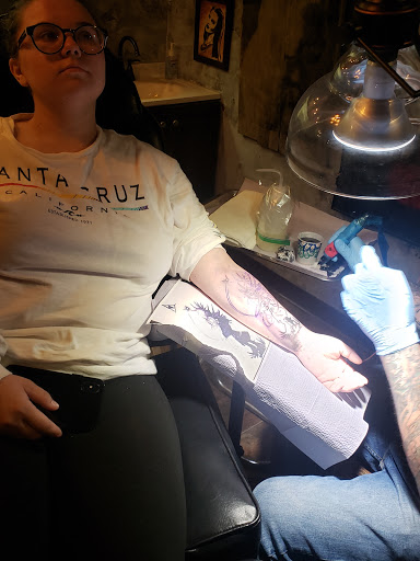 Explore small semicolon tattoo ideas, creative tattoo ideas in Santa Cruz, available at Good Omen Tattoo