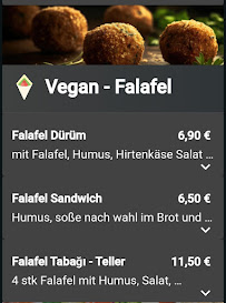 Sıralı Kebab à Hamburg menu