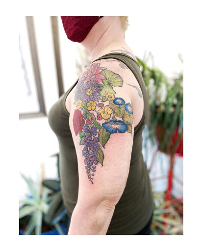 Explore albanian tattoo ideas, creative tattoo ideas in Moline, available at ARTIST AIMEE TATTOOS - AF Tattoo Studio