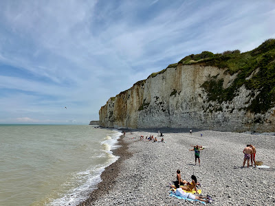 Promenade front de mer à Veules-les-Roses