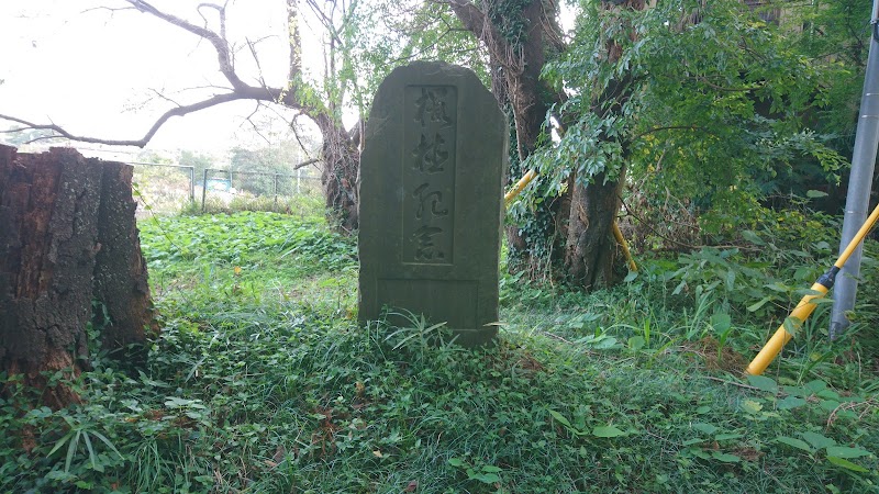桜植記念碑