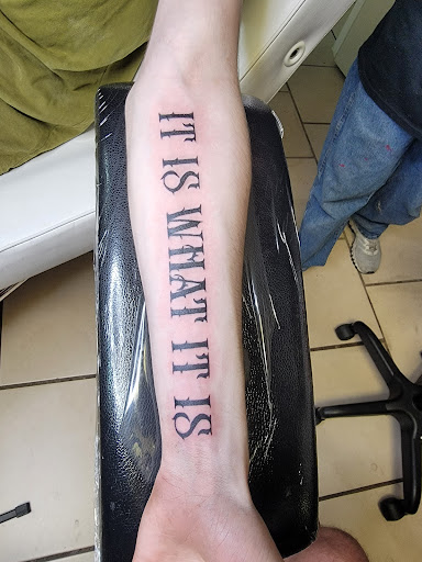 Explore cool guitar tattoo ideas, creative tattoo ideas in Malvern, available at BingBong Ink Limited