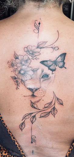Explore hawaiian sleeve tattoo ideas, creative tattoo ideas in Elmira, available at Silva Ink Gallery