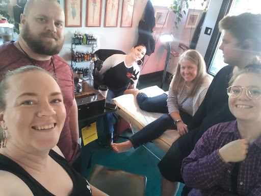 Explore letter tattoo cover up ideas, creative tattoo ideas in Reno, available at Aces Tattoo