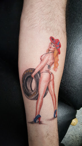 Explore car part tattoo ideas, creative tattoo ideas in Wichita, available at Body Canvas Tattooing