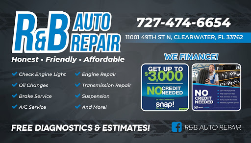 Auto Repair Shop «R&B Auto Repair», reviews and photos, 1880 Starkey Rd, Largo, FL 33771, USA