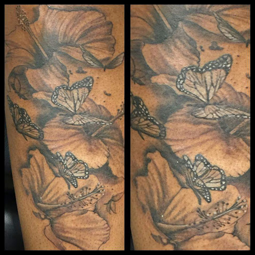 Explore tattoo ideas hunting, creative tattoo ideas in Savannah, available at Tatlyfe Studios