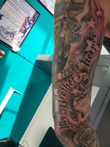 Explore cool half sleeve tattoo ideas, creative tattoo ideas in Homosassa, available at Citrus Tattoos