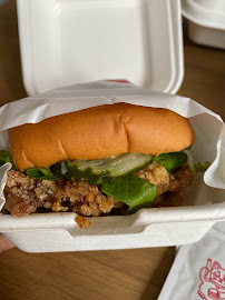 Sandwich au poulet du Restauration rapide Mao Fry à Paris - n°14