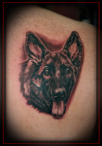 Explore cross tattoo sleeve ideas, creative tattoo ideas in Fremont, available at Eternal Tattoo And Body Piercing