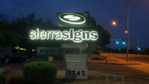 Sign Shop «Sierra Signs & Services», reviews and photos, 1745 N Greenfield Rd, Mesa, AZ 85205, USA