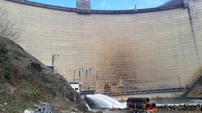 Barrage d hautefage à Hautefage