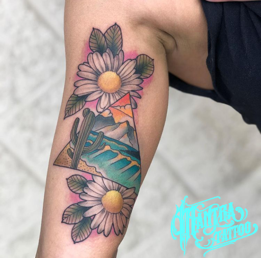 Explore fourth wing tattoo ideas, creative tattoo ideas in Denver, available at Mantra Tattoo and Piercing