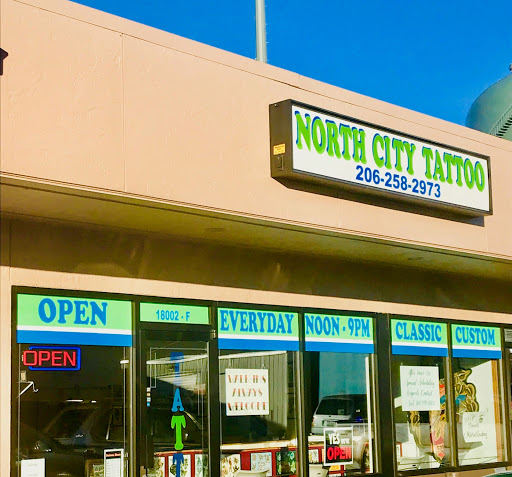 North City Tattoo, 18002 15th Ave NE F, Shoreline, WA 98155, USA, 