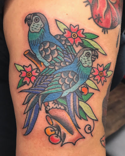 Explore stairway to heaven tattoo ideas, creative tattoo ideas in San Jose, available at The Holy Scythe Tattoo
