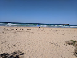 Foto de Cookies Beach e o assentamento