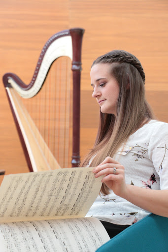 Taking Wing Harp - Alita Laurie Harpist