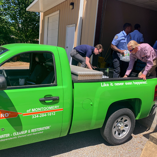 Water Damage Restoration Service «SERVPRO of Montgomery South», reviews and photos, 5939 Troy Hwy, Montgomery, AL 36116, USA