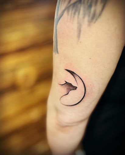 Explore country tattoo ideas for men, creative tattoo ideas in Marshfield, available at Out of the Blue Tattoo
