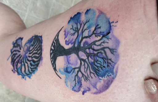 Explore disco elysium tattoo ideas, creative tattoo ideas in Portsmouth, available at GREGS TATTOOS LLC