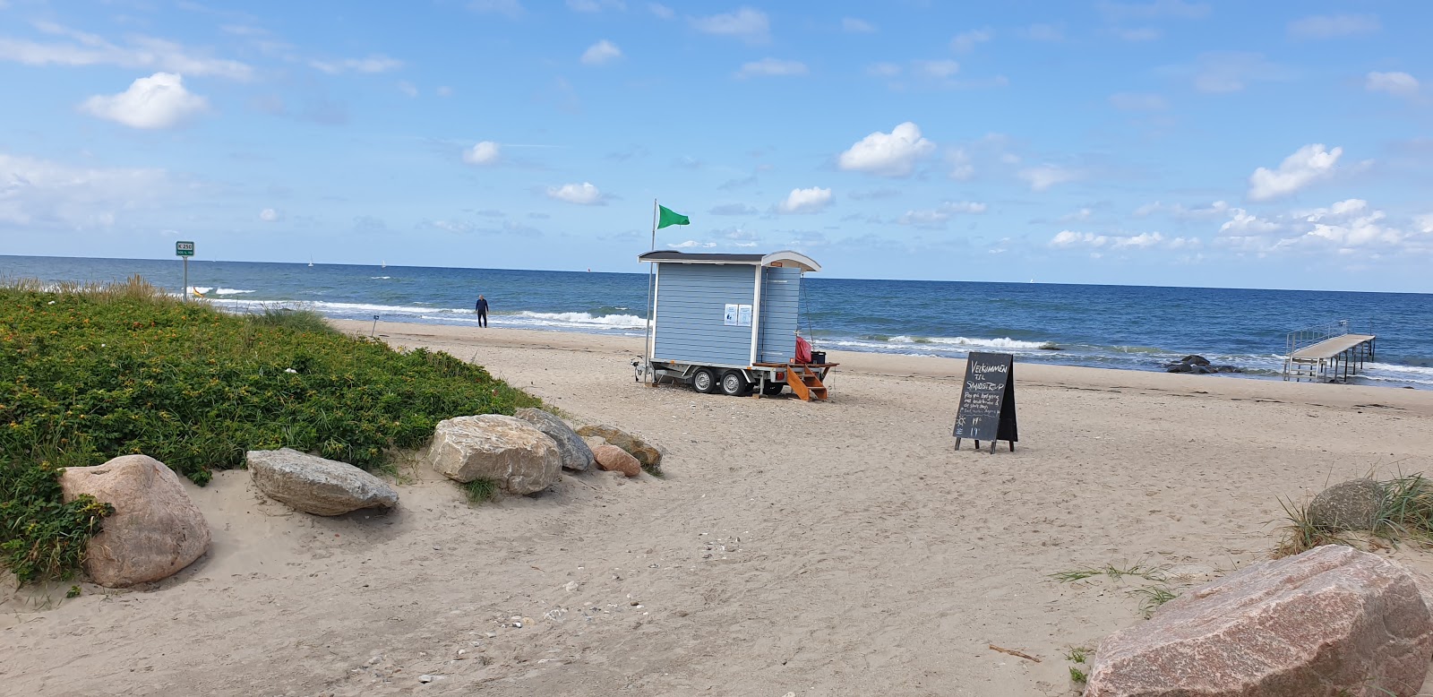 Foto de Smidstrup Beach con muy limpio nivel de limpieza
