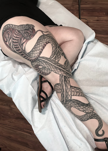 Find best friends tattoo ideas for your next unique tattoo in Thousand Oaks at Dire Wolf Tattoo and Fine Art