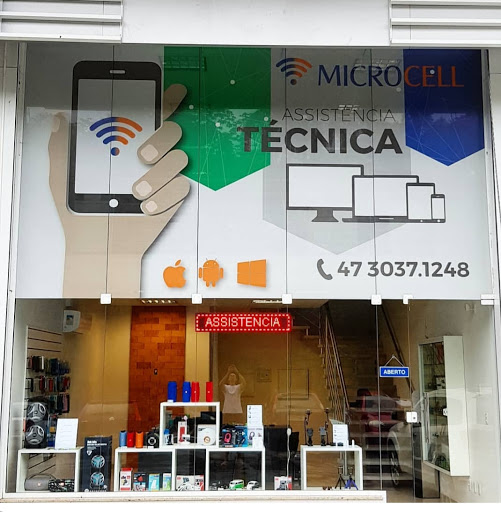 Logo da empresa - Microcell - Assistência Apple e demais marcas