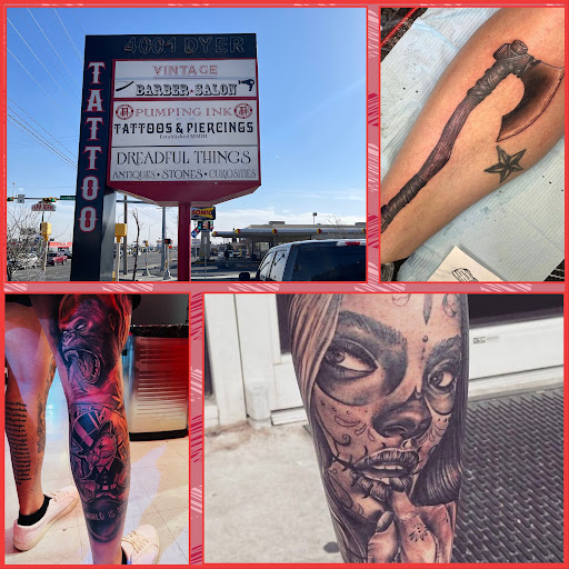 Explore rose tattoo ideas for females, creative tattoo ideas in El Paso, available at Pumping Ink Tattoo Parlor