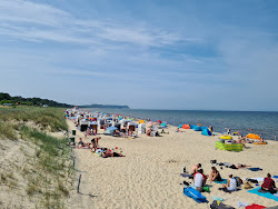 Photo de Gohren Strand avec rivage droit, long