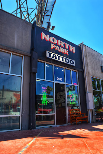 Explore leg tattoo ideas black male, creative tattoo ideas in San Diego, available at North Park Tattoo Parlour