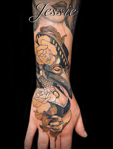 Explore 3 friend tattoo ideas, creative tattoo ideas in Bristol, available at Utopia Tattoo, Piercing and PMU